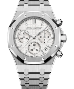 Audemars Piguet ROYAL OAK Silver-Toned Dial CHRONOGRAPH 41mm
