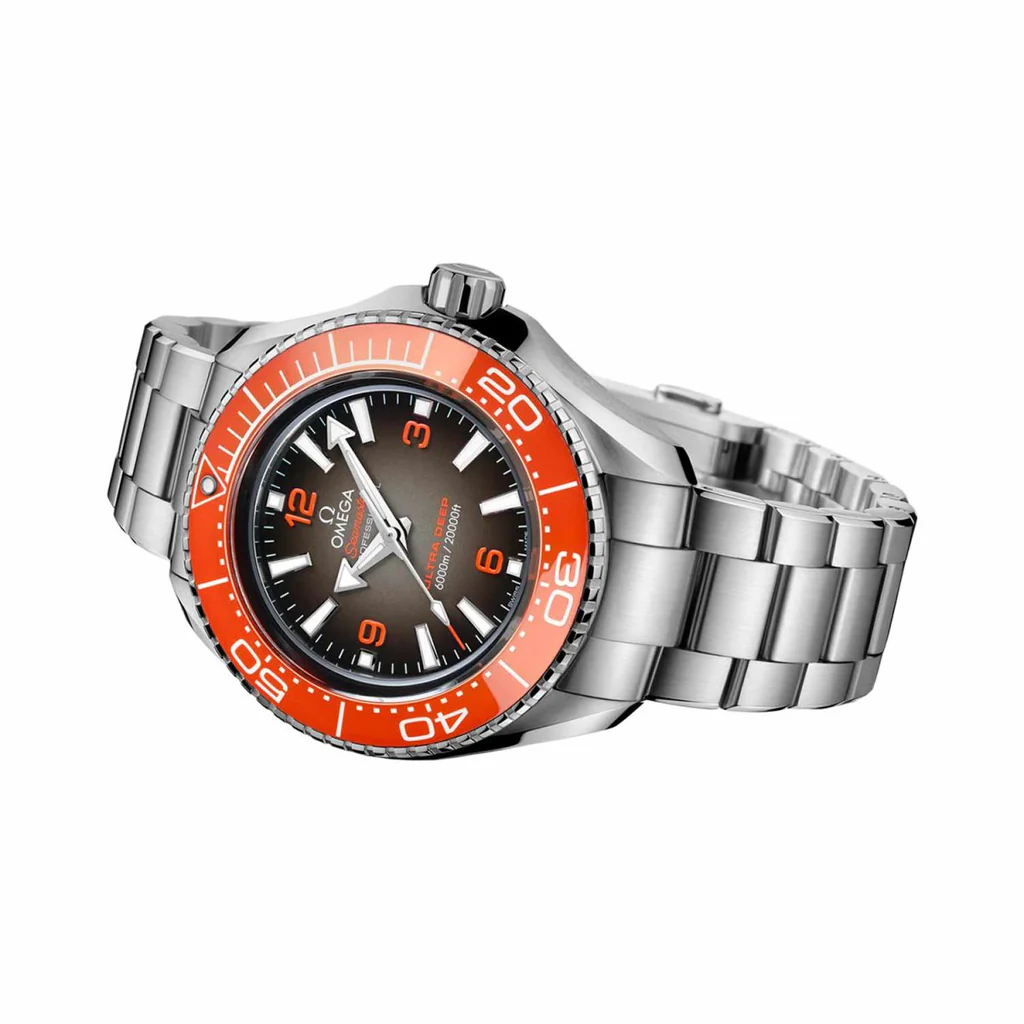 Omega Seamaster Planet Ocean 6000M 45.5mm Grey Dial O‑MEGASTEEL Bracelet 215.30.46.21.06.001 - Image 8
