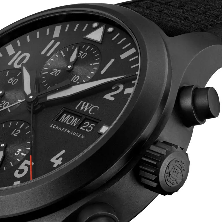 IWC Pilot's Watch Double Chronograph Top Gun Ceratanium 44mm IW371815 - Image 5