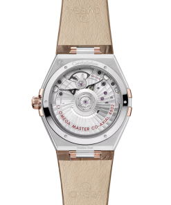 Alternative view of Omega Constellation 34mm Brown Dial with Diamonds Stainless Steel Sedna�?18k Rose Gold Strap 131.23.34.20.63.001
