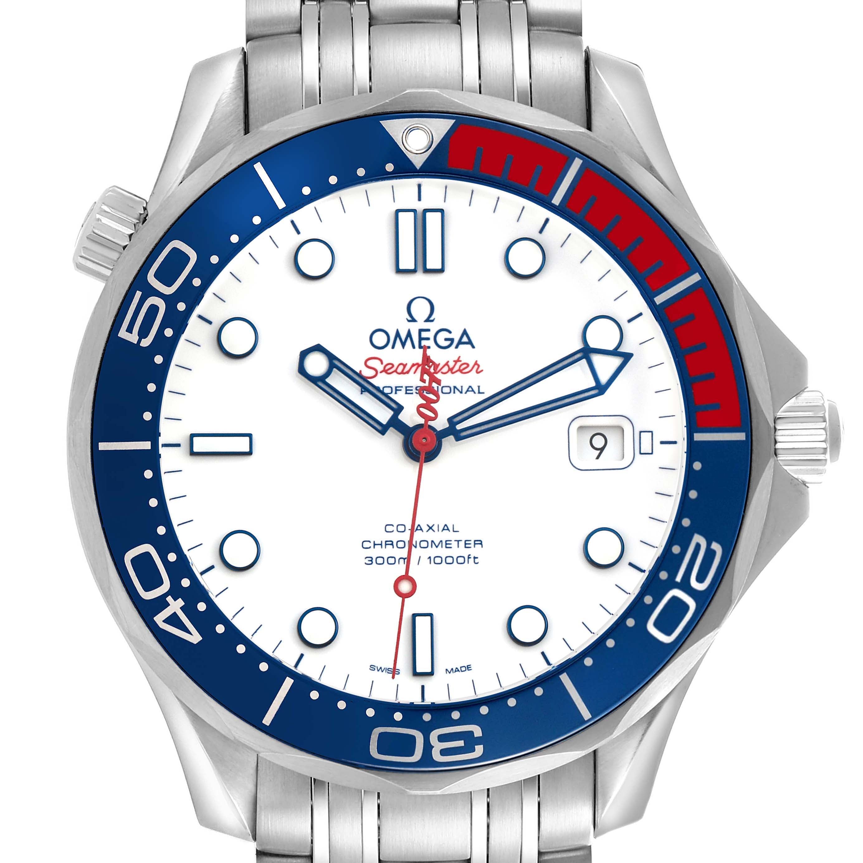 Omega Seamaster James Bond 007 Commander Limited Edition Steel Watch 41mm 212.32.41.20.04.001 - Image 2