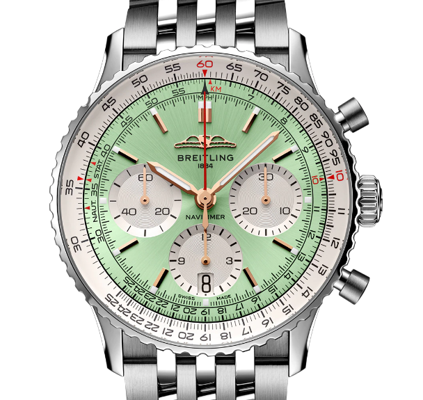 Breitling AB0139211L1A1 Navitimer B01 Blue Dial - Image 2