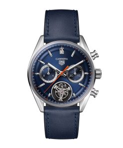 TAG Heuer Carrera Chronograph Tourbillon 42mm Mens Watch CBS5010.FC6543