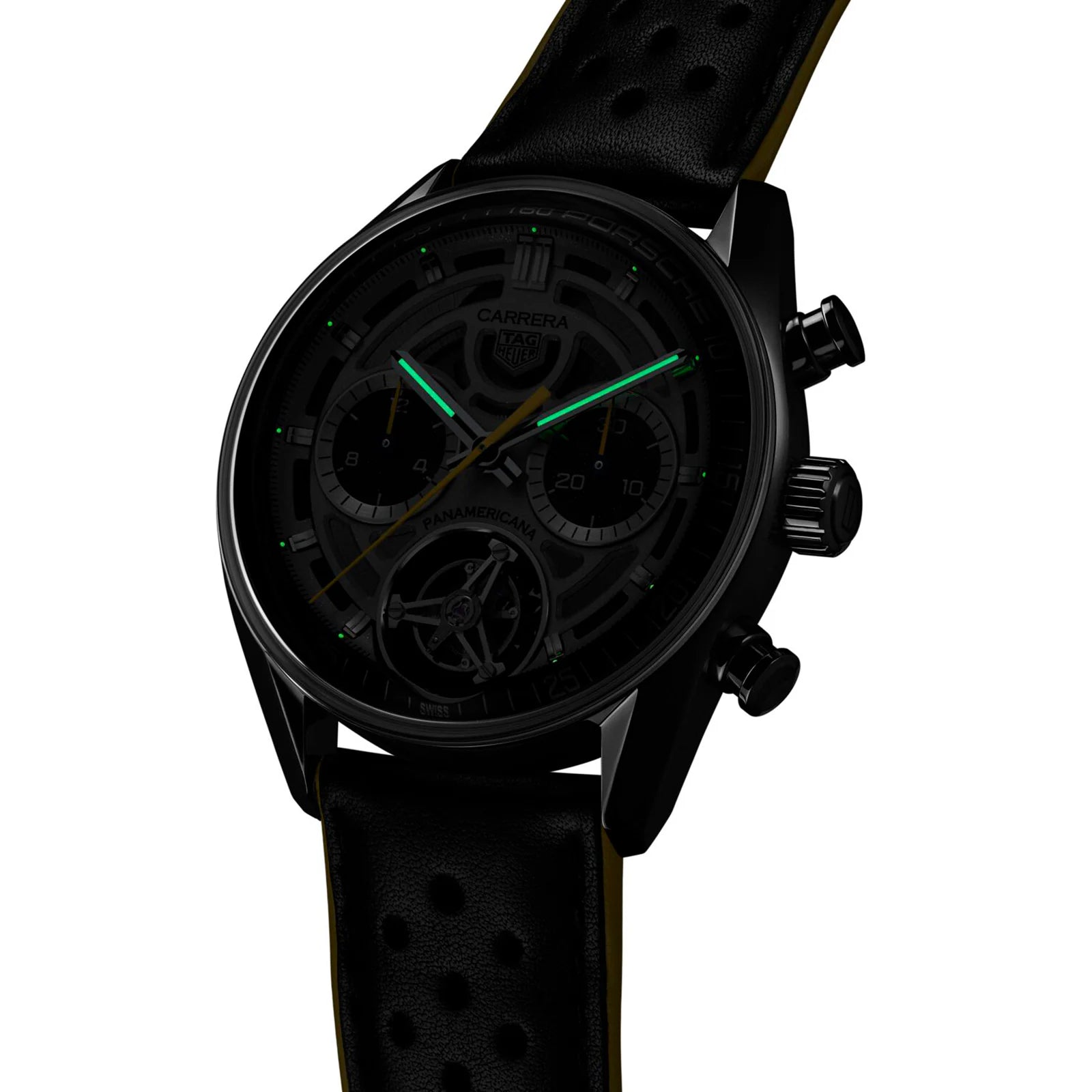 TAG Heuer Carrera Chronograph Tourbillon x Porsche Panamericana Automatic 42mm CBS5012.FC6571 - Image 2
