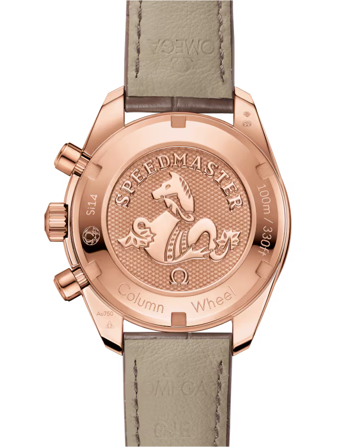 Omega Speedmaster 38 Silver Dial with Diamonds 38mm Sedna�?8k Rose Gold Strap 324.68.38.50.02.003 - Image 2