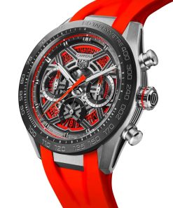 Alternative view of TAG Heuer Carrera Chronograph Extreme Sport 44mm Mens Watch Red CBU2082.FT6275