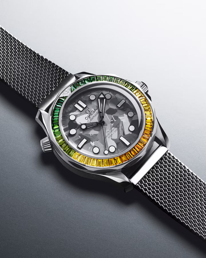 Omega Seamaster Diver 300M 42mm Grey Dial with Diamonds Canopus Gold�?Bracelet 210.55.42.20.99.001 - Image 4