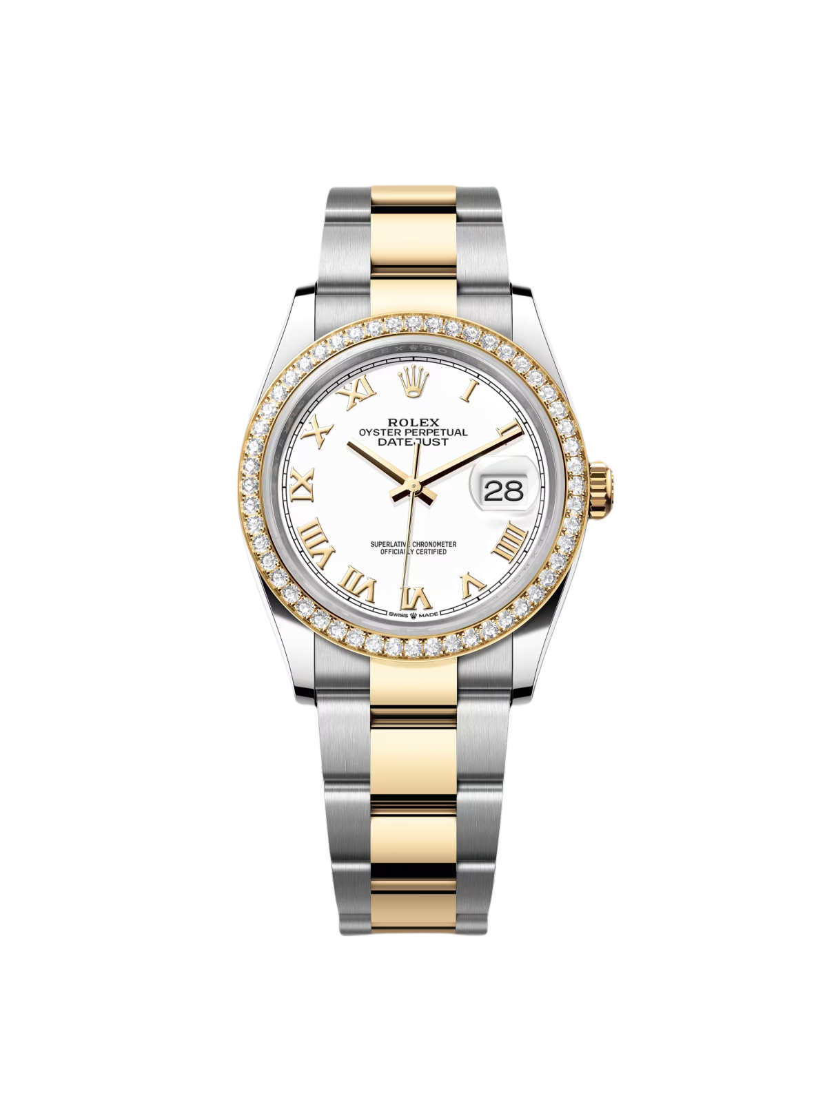 Rolex Datejust 36mm 126283 White Dial Jubilee Bracelet Watch - Image 9