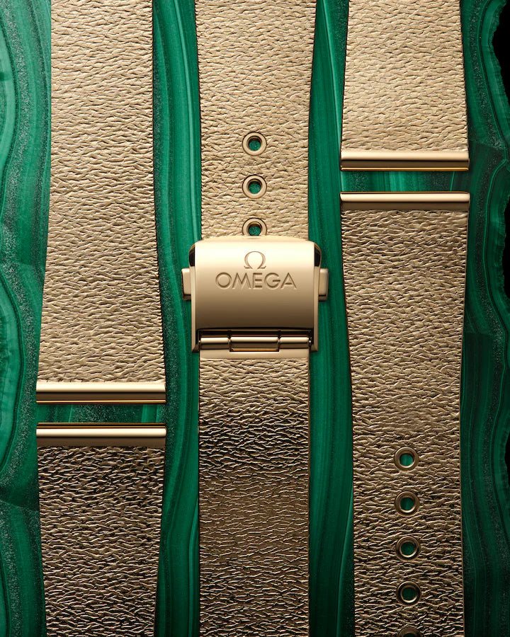 Omega De Ville Trésor 36mm Green Dial with Diamonds Moonshine�?18k Rose Gold Bracelet 428.55.36.60.99.003 - Image 4