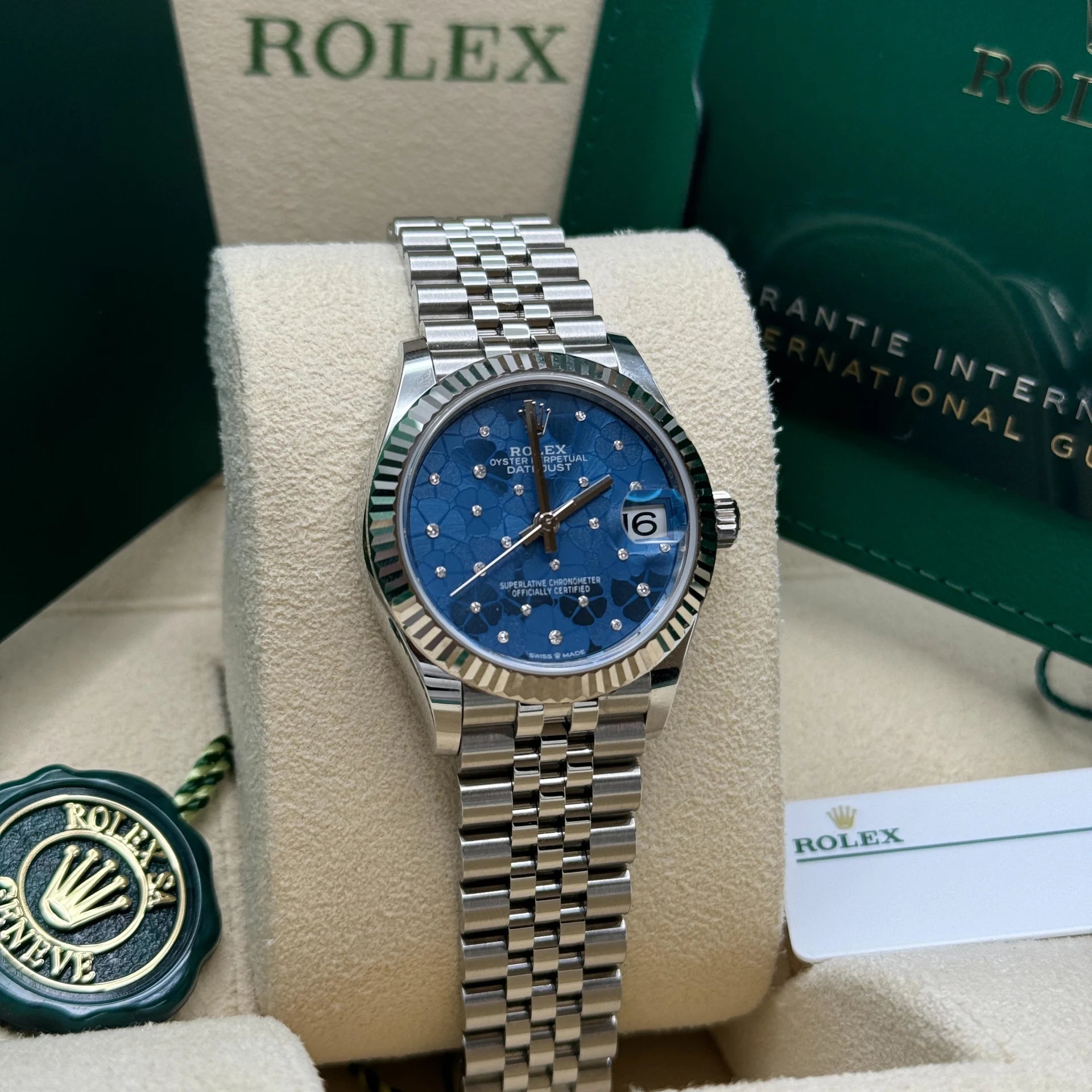 Rolex Datejust m278274-0035/0036 Azzurro Blue Dial Oyster Watch - Image 8
