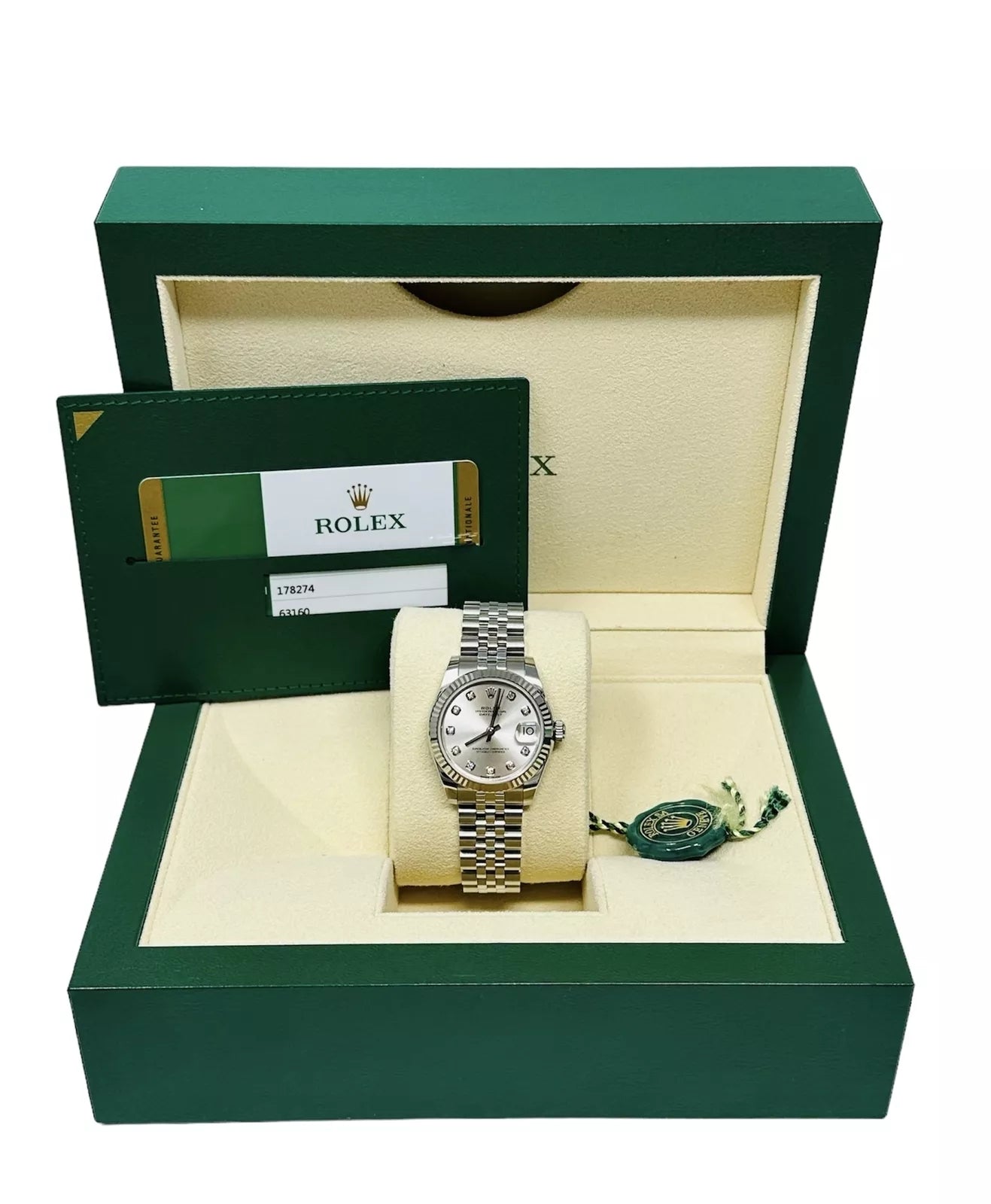Rolex Datejust m278274-0029/0030 Silver 31mm Dial Oyster Watch - Image 11