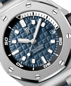 Alternative view of Audemars Piguet Offshore Diver Blue Dial 42mm 15720ST.OO.A027CA.01