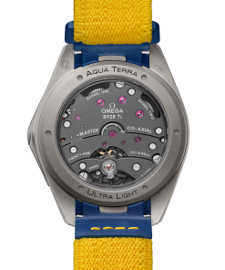 Alternative view of OMEGA Seamaster Aqua Terra 41 mm Blue Dial  Titanium Strap 220.92.41.21.03.002