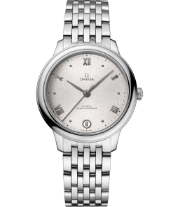 Omega De Ville Prestige 34 mm Silver Dial Stainless Steel Bracelet 434.10.34.20.02.001