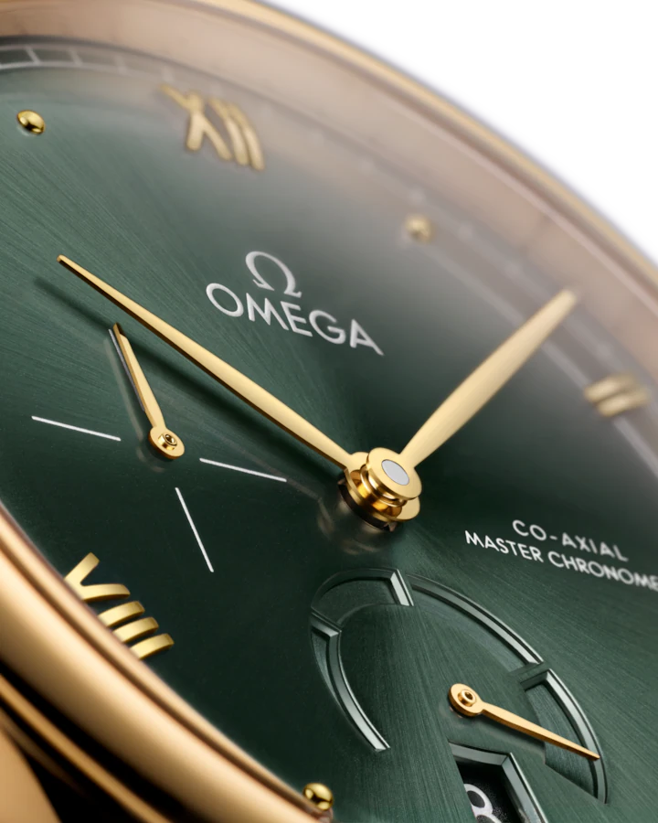 Omega De Ville Prestige 41 mm Green Dial 18k Yellow Gold Strap 434.53.41.21.10.001 - Image 2