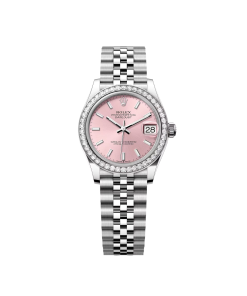 Rolex Datejust m278384RBR-0017/0018 Pink 31mm Dial Oyster Watch