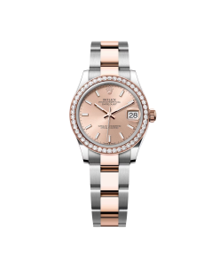 Rolex Datejust m278381-0009/0010 Rose Dial Diamond-Set Bezel 31mm