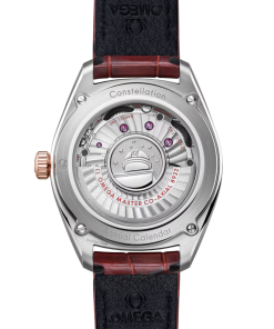 Alternative view of Omega Constellation Globemaster 41mm Green Dial Stainless Steel �?Sedna�?18k Rose Gold Strap 130.23.41.22.11.001