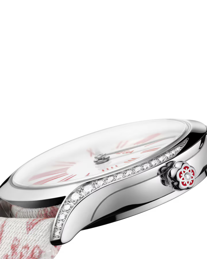 Omega De Ville Mini Trésor 26mm White Dial with Diamonds Stainless Steel Strap 428.17.26.60.04.003 - Image 6