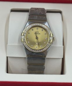 Alternative view of Omega Constellation Ladies' Selection 25mm steel �?yellow gold on steel �?yellow gold 131.25.25.60.58.001