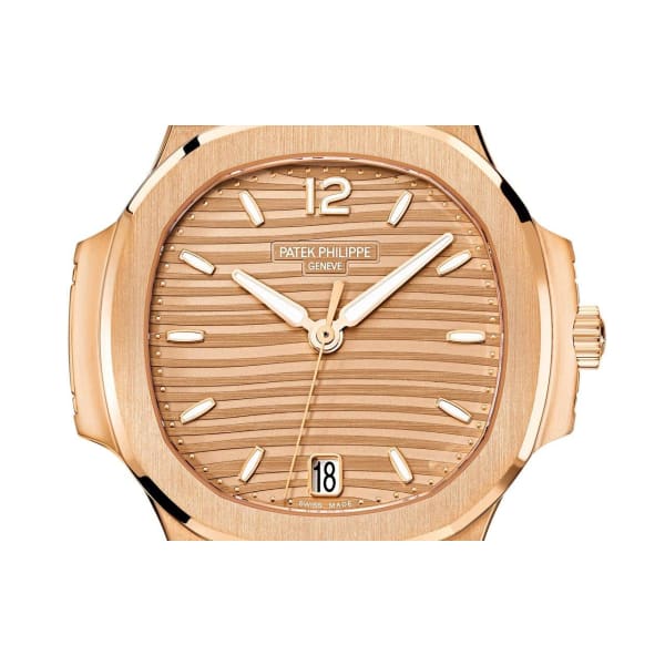 Patek Philippe Nautilus Rose Gold 7118-1R-010 with Golden Brown Opaline dial - Image 9