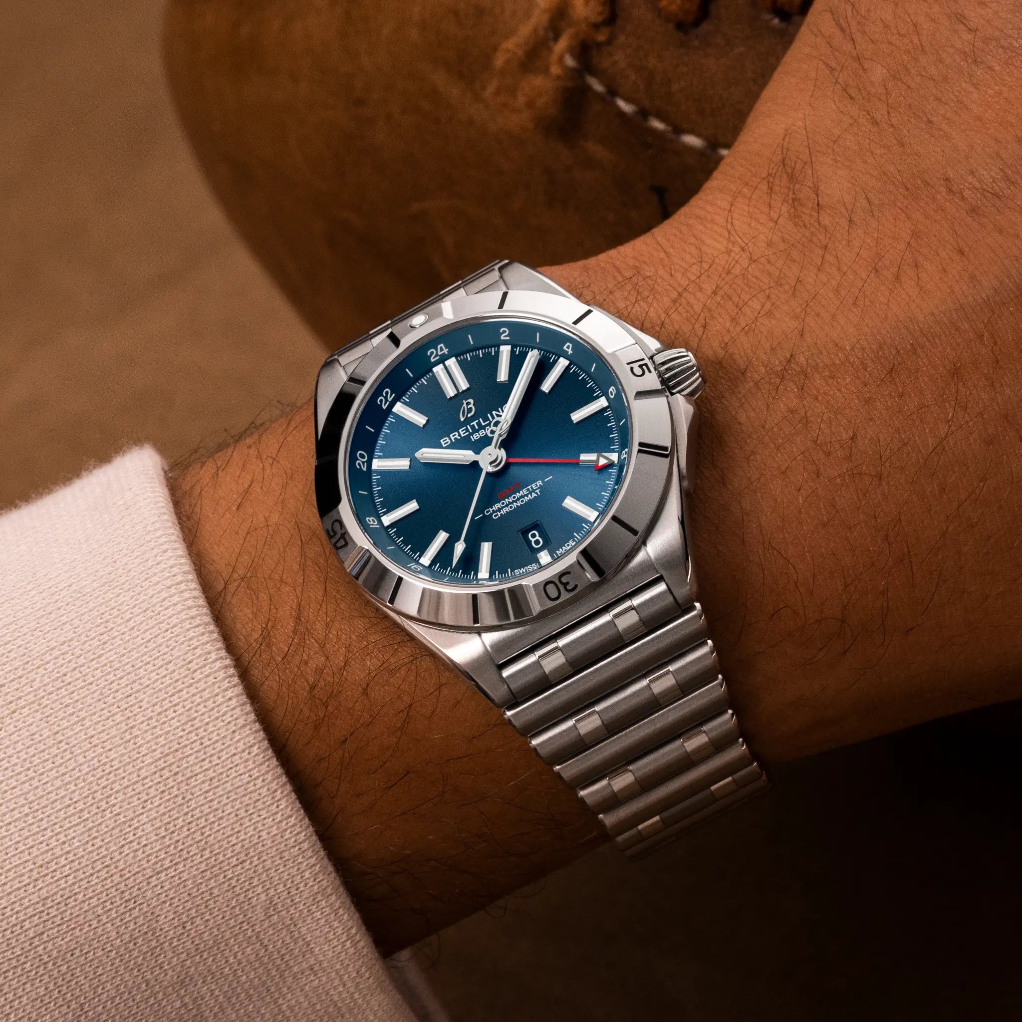 Breitling Chronomat automatic GMT 40 A32398101C1A1 - Image 5