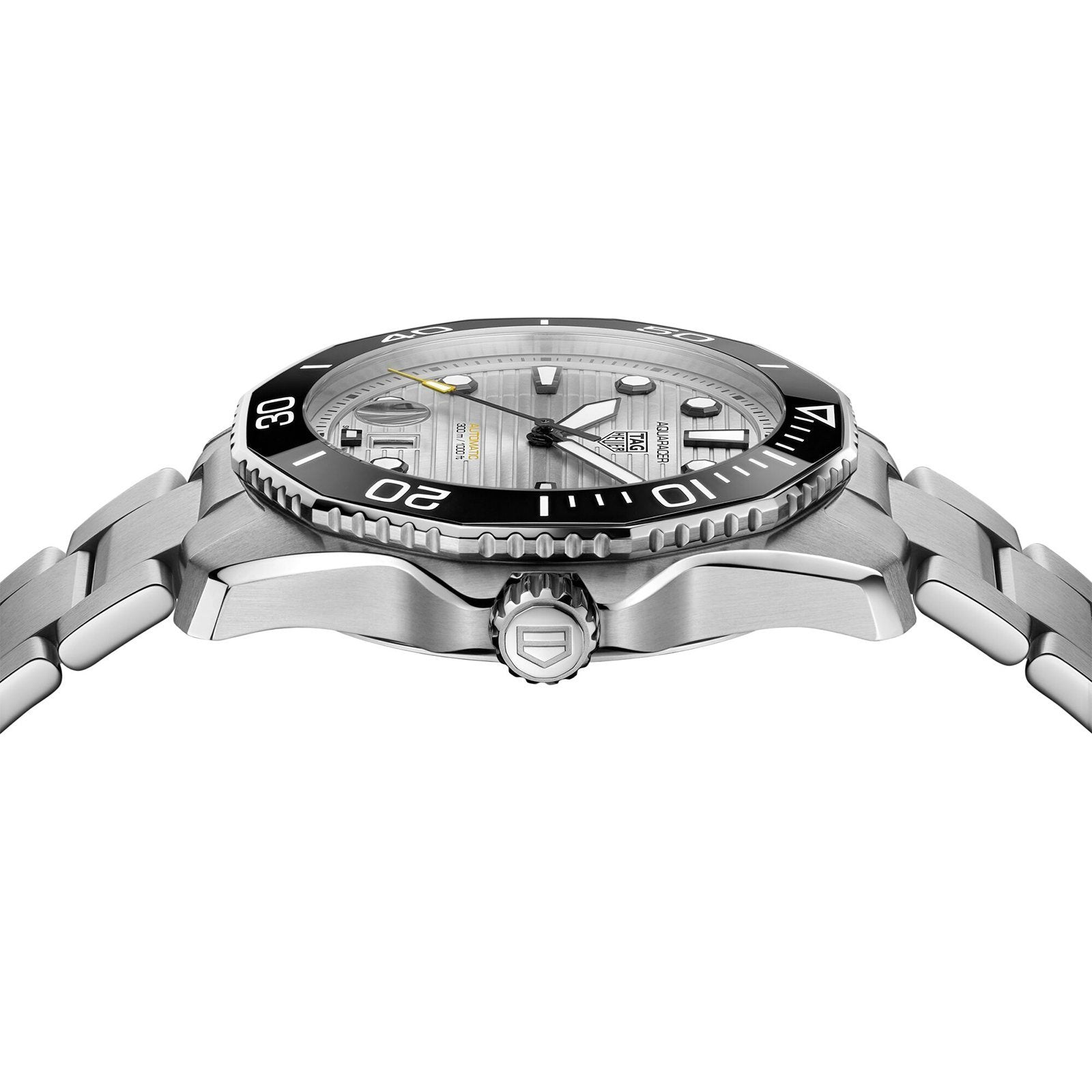 【Top replica】TAG Heuer Aquaracer Calibre 5 Automatic Mens Silver Steel Watch - Image 4