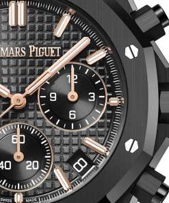 Alternative view of Audemars Piguet ROYAL OAK Black Ceramic CHRONOGRAPH 41mm
