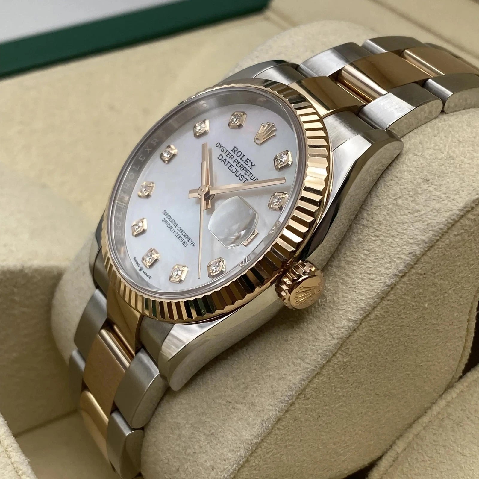 Rolex Datejust 36mm 126231 Mother-of-Pearl Dial Jubilee Bracelet - Image 11