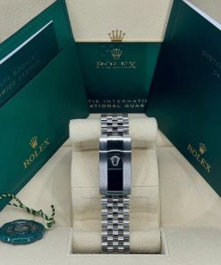 Alternative view of Rolex  Datejust 36mm 126234 Datejust Slate Roman Dial Jubilee Watch