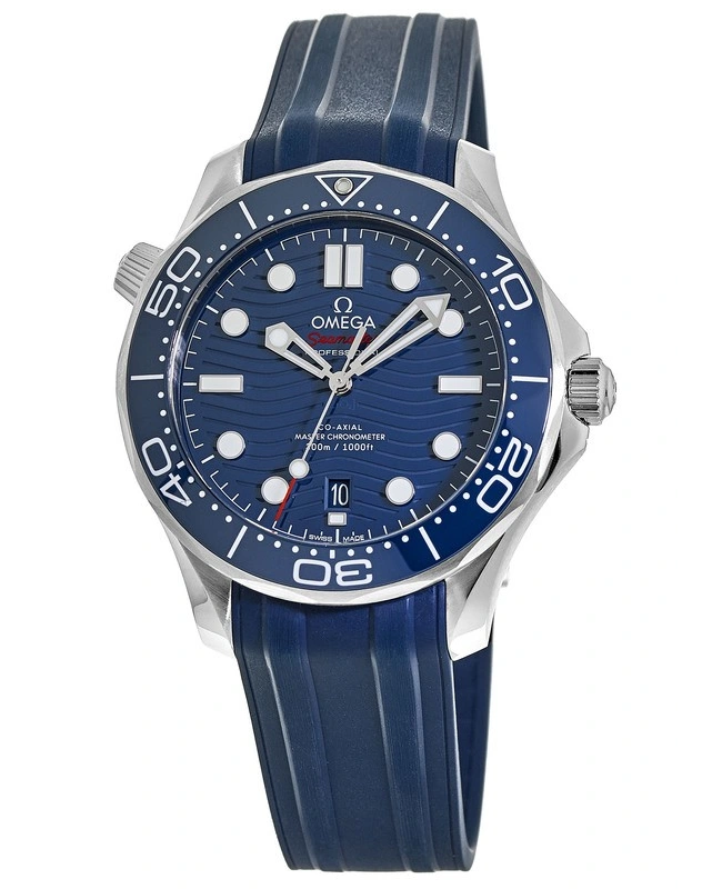 Omega Seamaster Diver 300M 42mm Blue Dial Stainless Steel Strap 210.32.42.20.03.001 - Image 4