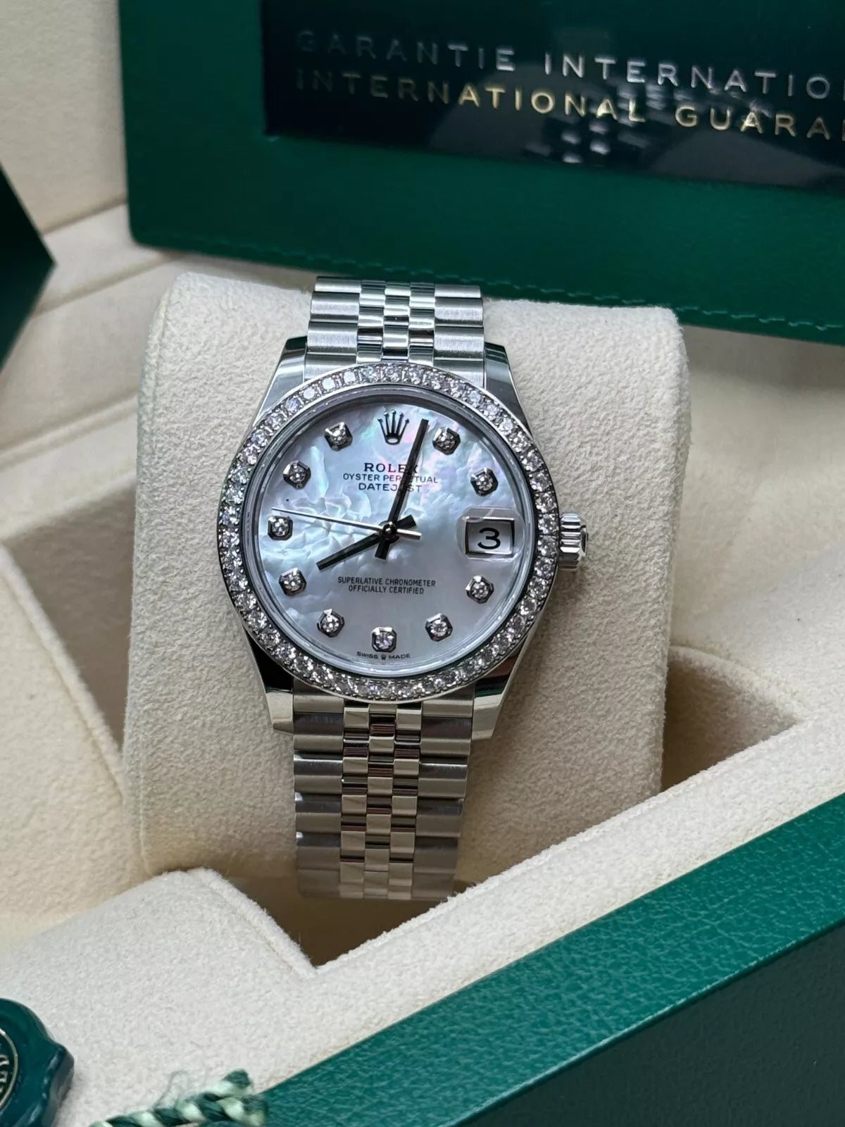 Rolex Datejust m278384RBR-0007/0008 Mother-of-Pearl 31mm Dial Oyster Watch - Image 16