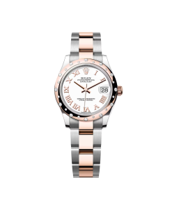 Rolex Datejust m278341 White Roman Dial 31mm