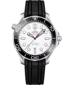 Omega Seamaster Diver 300M 42mm White Dial Stainless Steel Strap 210.32.42.20.04.001
