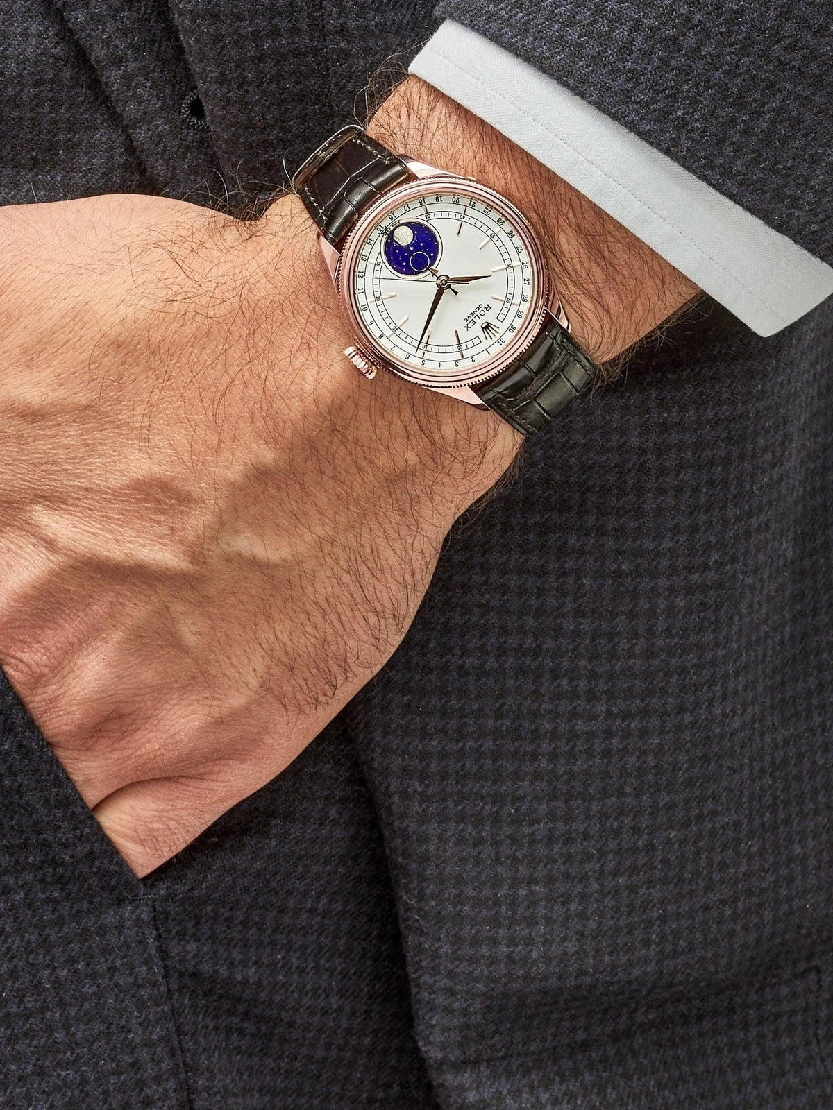 Rolex Cellini Moonphase M50535-0002 39mm - Image 5