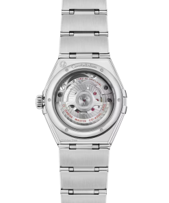 Alternative view of Omega Constellation - 29mm Steel Case - Diamond Bezel - PVD Lilac Dial - Signature Mono-Rang Bracelet 131.15.29.20.60.001