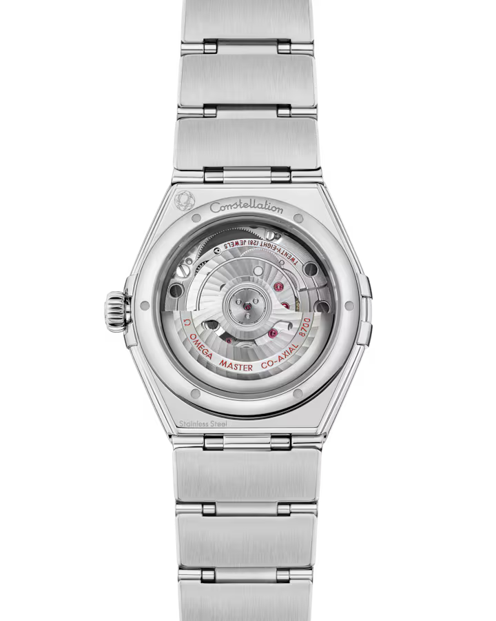 Omega Constellation - 29mm Steel Case - Diamond Bezel - PVD Lilac Dial - Signature Mono-Rang Bracelet 131.15.29.20.60.001 - Image 2