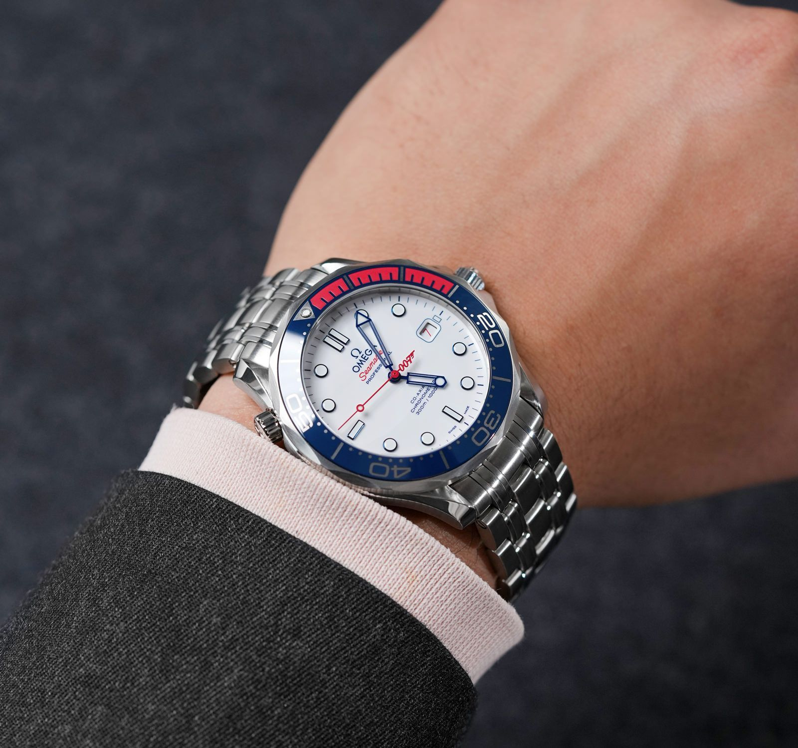Omega Seamaster James Bond 007 Commander Limited Edition Steel Watch 41mm 212.32.41.20.04.001 - Image 9