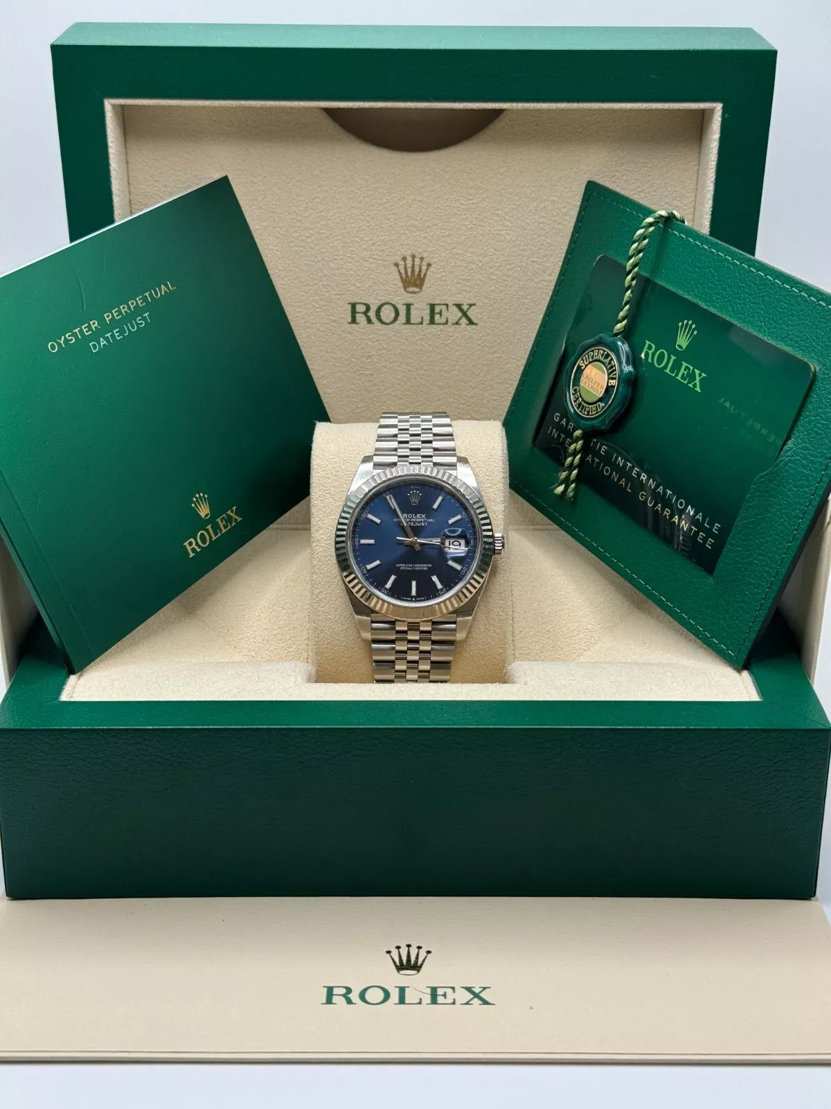 Rolex Datejust 36mm 126234 Blue Index Dial 36mm Oyster Stainless Steel - Image 12