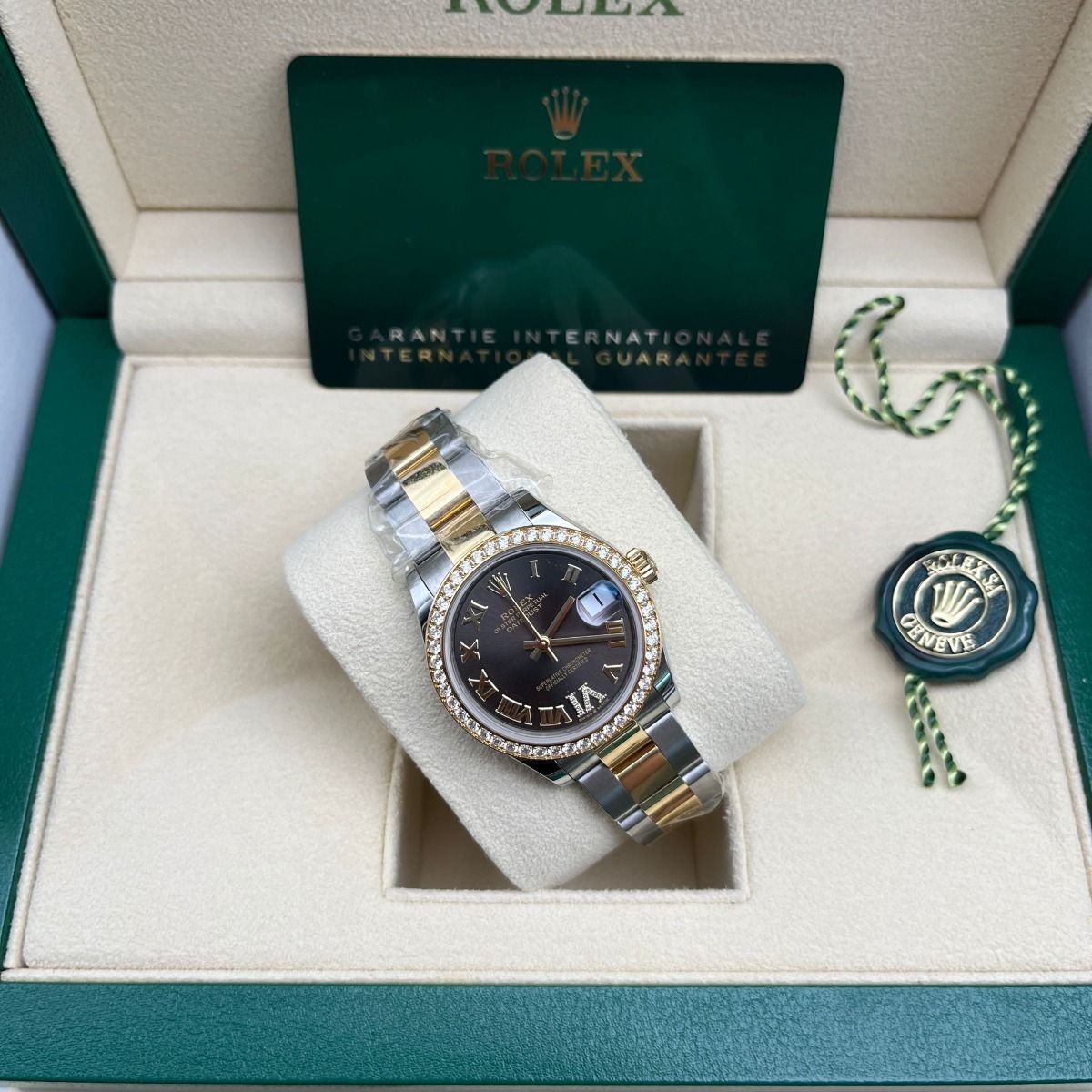 Rolex Datejust m278383RBR-0017/0018 31mm Dark Grey Dial Oyster Bracelet - Image 14