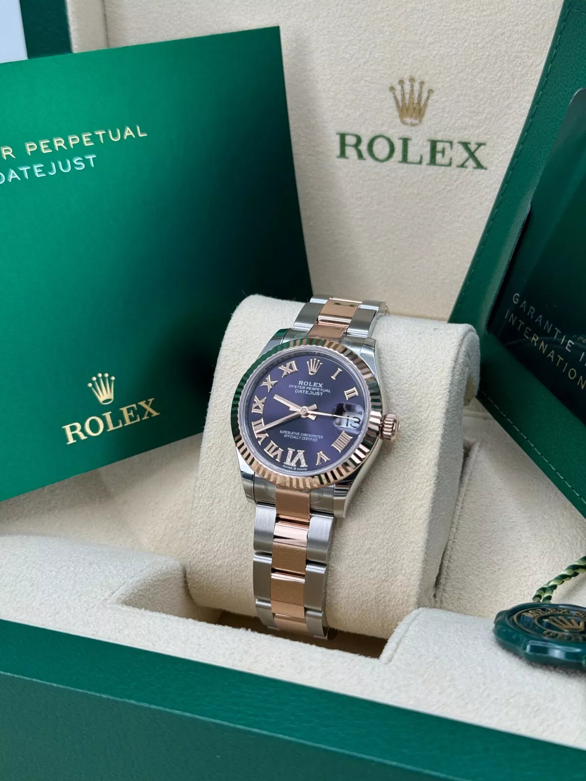 Rolex Datejust m278271-0019/0020 Aubergine 31mm Dial Oyster Bracelet Watch - Image 19