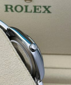 Alternative view of Rolex Oyster Perpetual 34mm 124200-0009 Pink Dial Oyster Stainless Steel Bracelet Watch