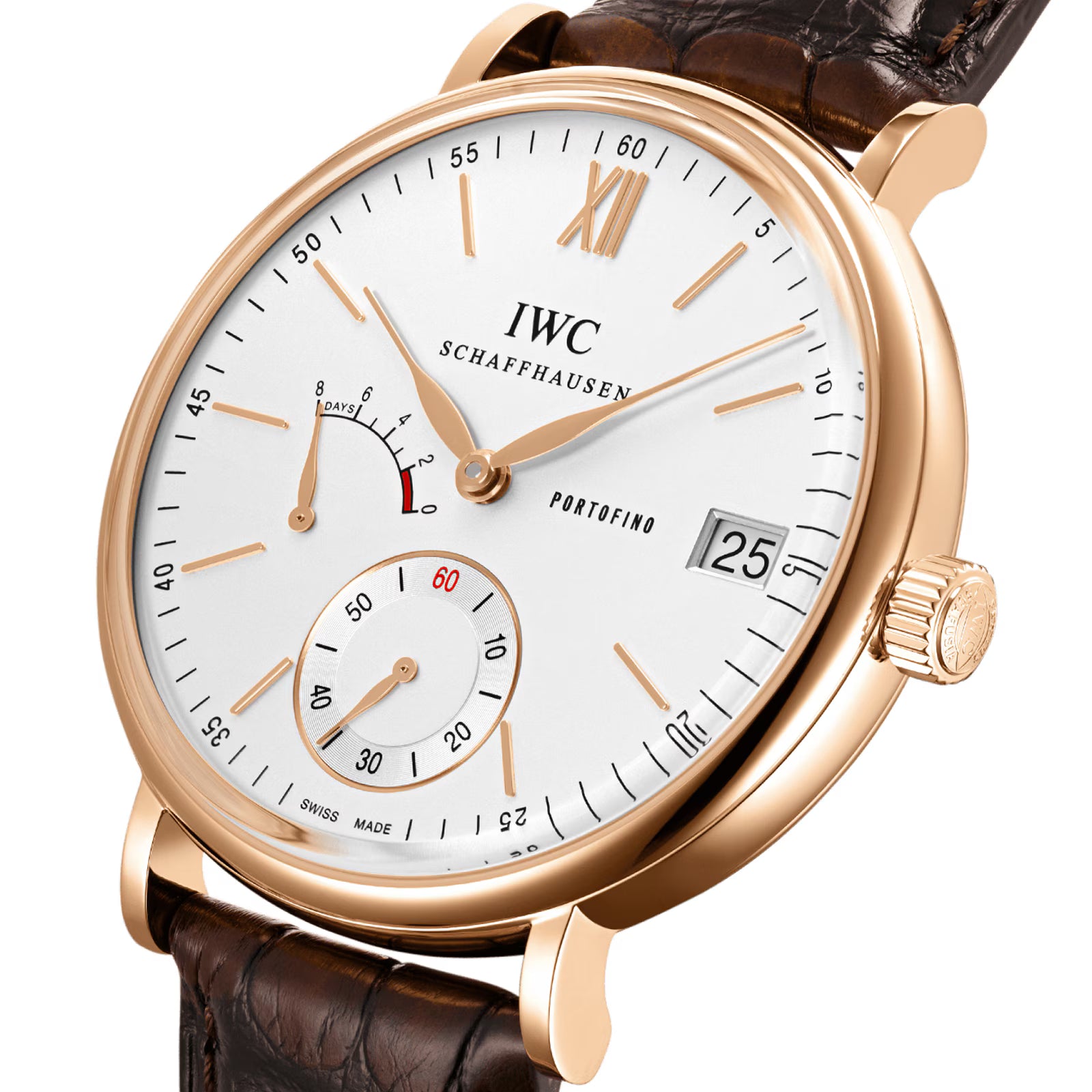 IWC Portofino Hand-Wound Eight Days 45mm IW510107 - Image 6
