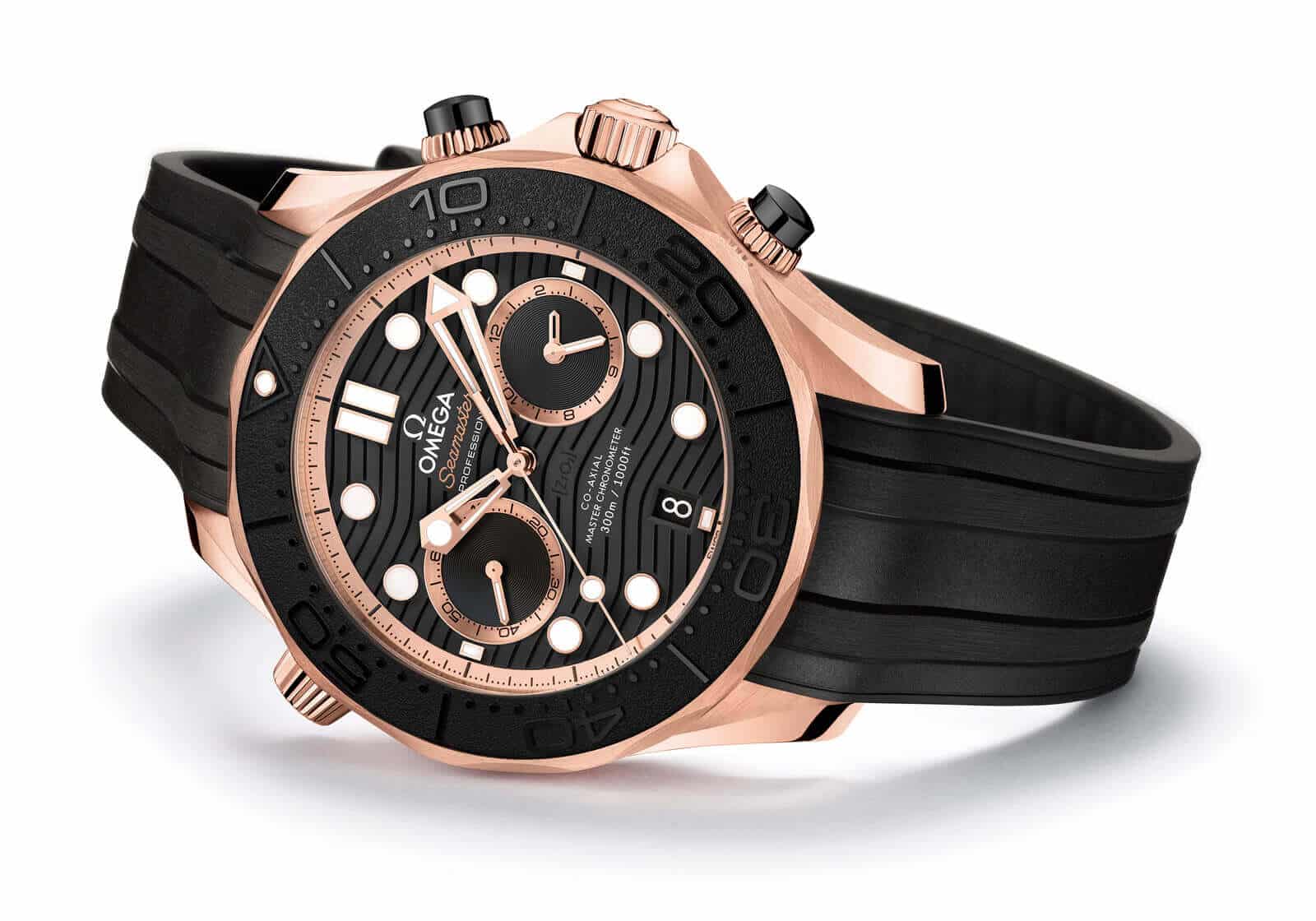 Omega Seamaster Diver 300M 44mm Black Dial Sedna�?18k Rose Gold Strap 210.62.44.51.01.001 - Image 2