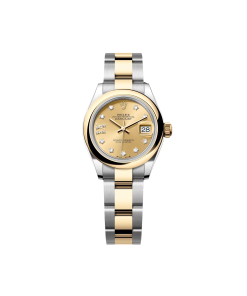 Rolex Lady-Datejust 28mm  279163  Champagne Diamond Dial