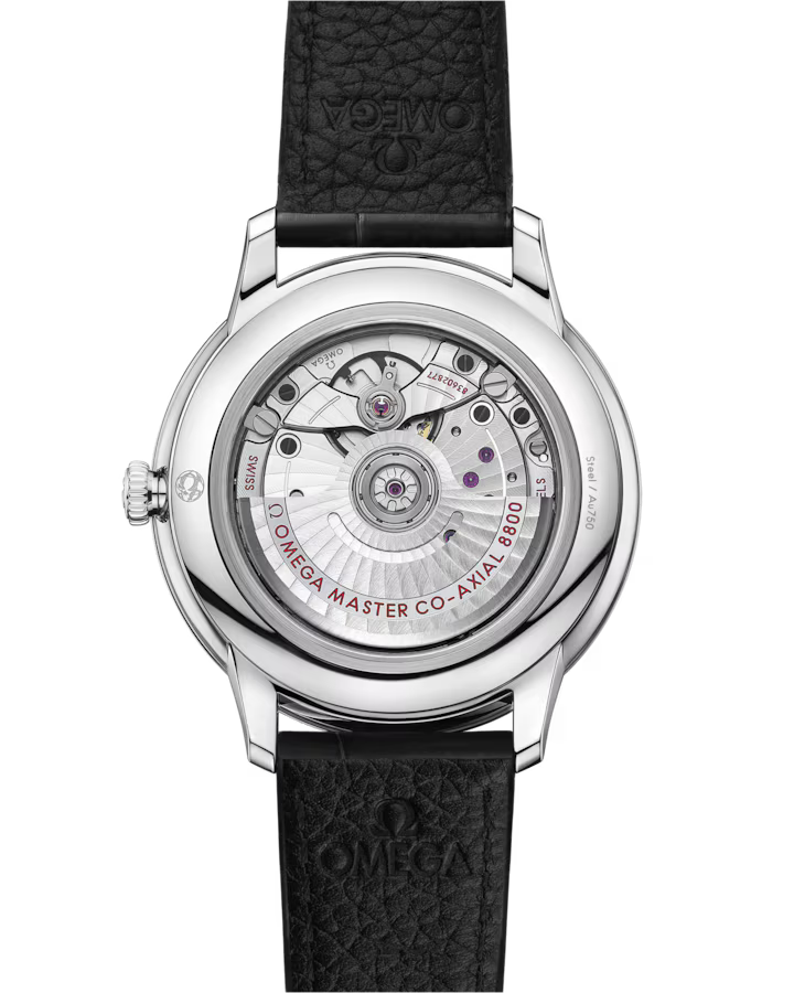 Omega De Ville Prestige 40 mm Black Dial Stainless Steel Strap 434.13.40.20.01.001 - Image 2