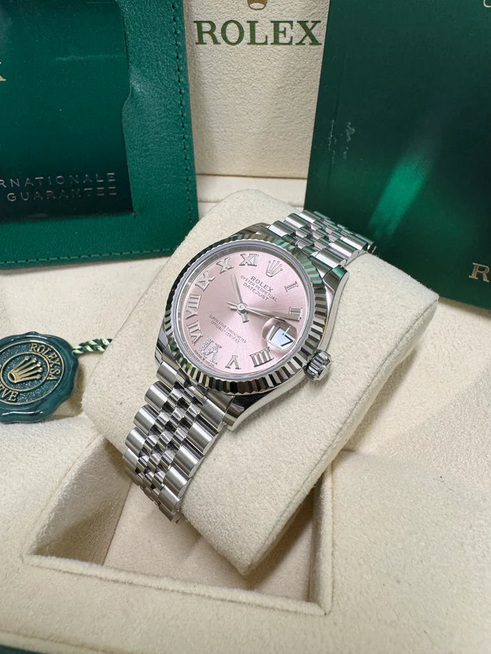 Rolex Datejust m278274-0023/0024 Pink 31mm Dial Oyster Watch - Image 4
