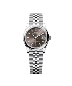 Alternative view of Rolex Datejust m278240-0009/0010 31mm Dark Grey Domed Bezel Oyster Oystersteel