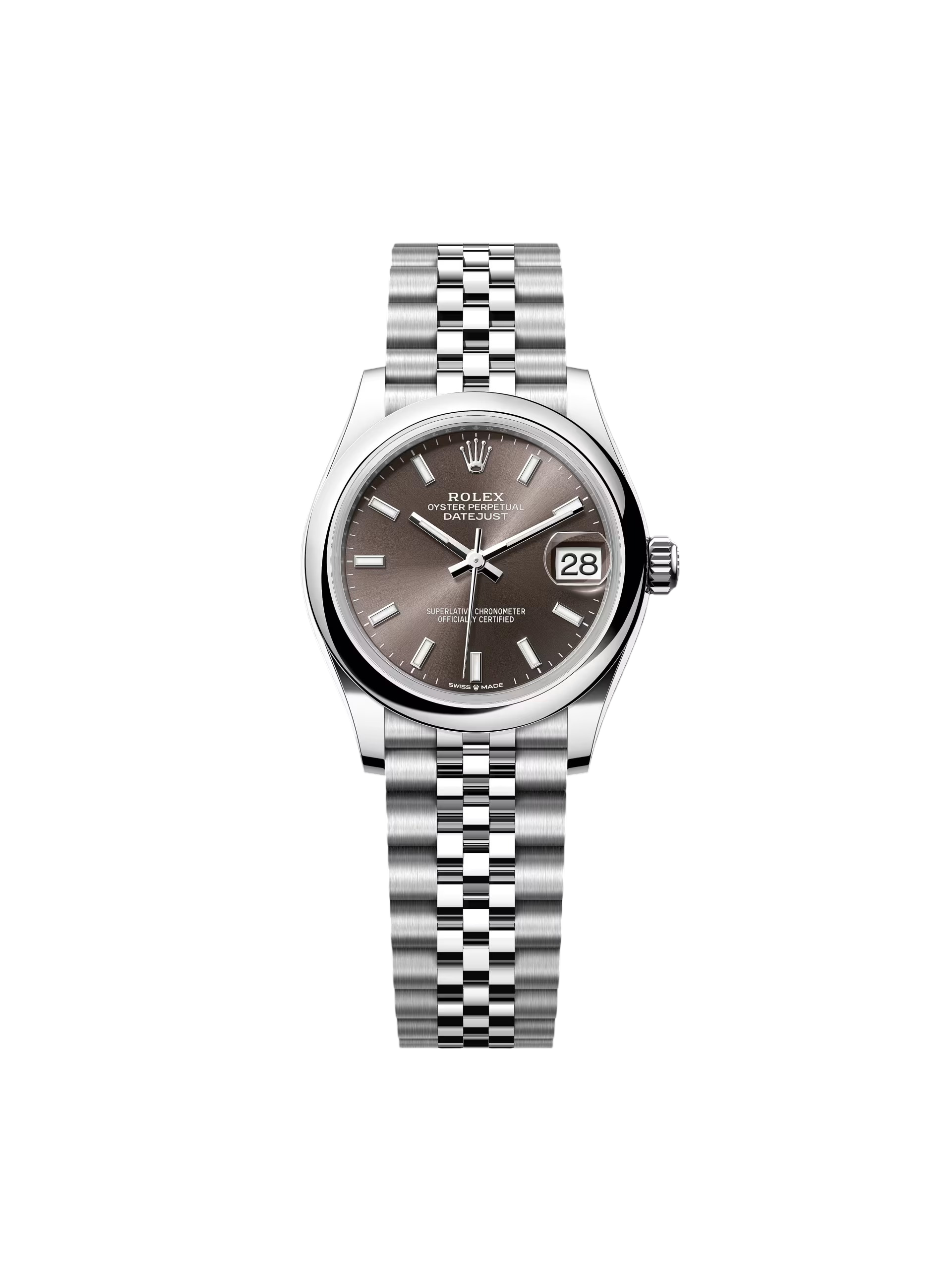 Rolex Datejust m278240-0009/0010 31mm Dark Grey Domed Bezel Oyster Oystersteel - Image 2