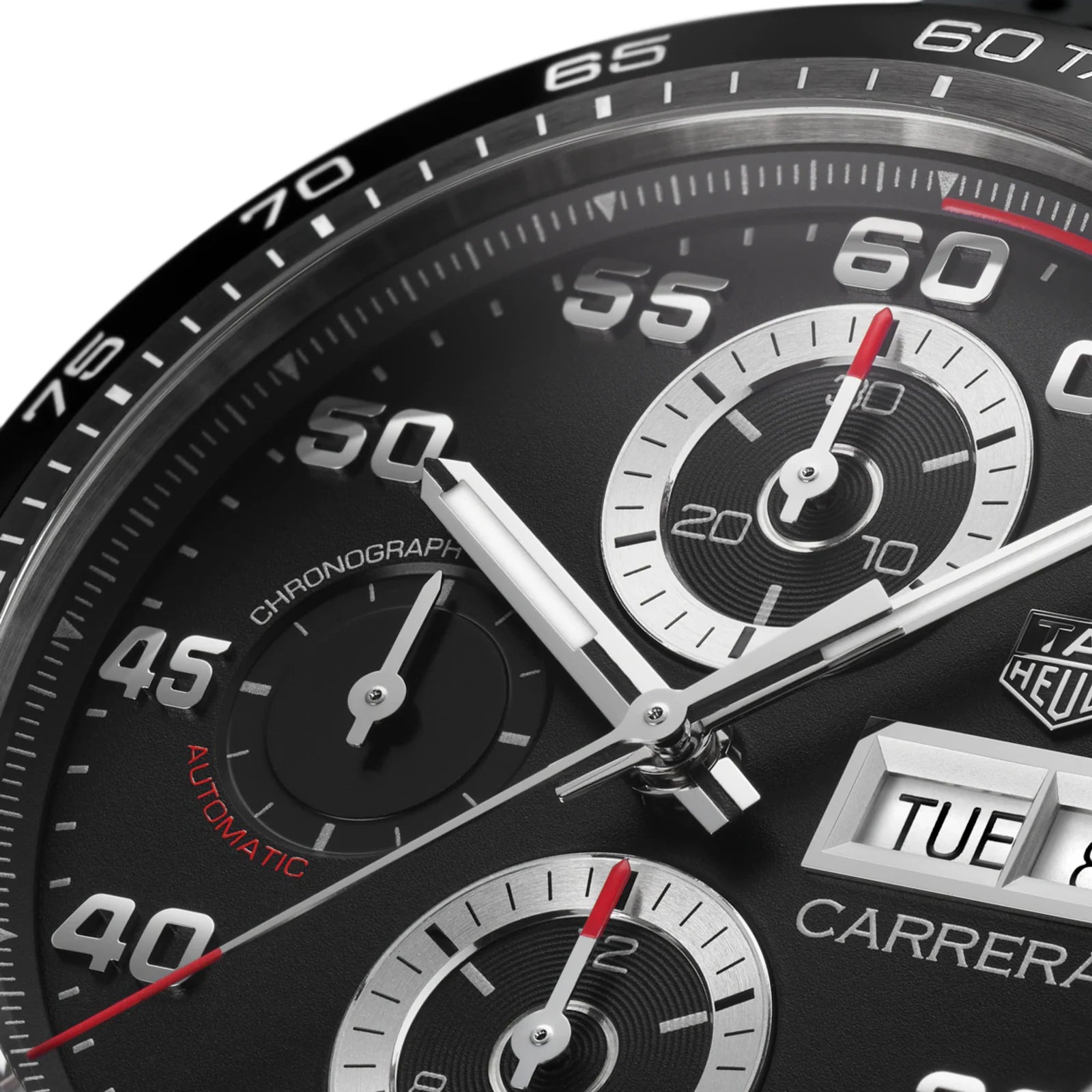 TAG Heuer Carrera 44mm Mens Watch Rubber CBN2A1AA.FT6228 - Image 5